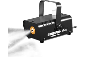 BORGOVA Fog Machine, Small Smoke Machine for Parties Halloween Stage, Auto Mode 400 Watts