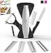 Best 4-Blade Vegetable Spiralizer, FREE 101 Healthy Eating Recipes E-Cookbook, Knife, Julienne Peeler, Spiral Slicer, Perfect for Vegetarian or Vegan Cooking, Compared to Veggetti or Paderno Brands