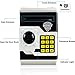 Jhua Cartoon Piggy Bank Password Electronic Money Bank Safe Saving Box ATM Bank Safe Locks Panda Smart Voice Prompt Money Piggy Box for Children/Christmas Gift (Black)