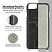 Cobble Pro Premium Handcrafted Leather Textured Back Case Cover with ID Credit Card Slot Holder Compatible with iPhone 6 Plus / 6S Plus (5.5