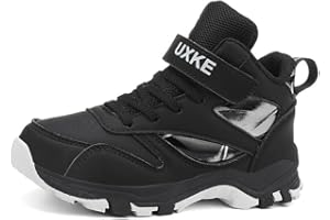 KIUSMETY Girls Boys Basketball Shoes Kids Fashion Breathable Comfortable Sneakers Non Slip Leather Outdoor Sport Shoe