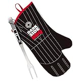 Star Wars Dark Side Grilling Mitt and Lightsaber Fork Set Kitchen Accessories Sci-Fi