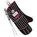 Hallmark Star Wars Dark Side Grilling Mitt and Lightsaber Fork Set Kitchen Accessories...