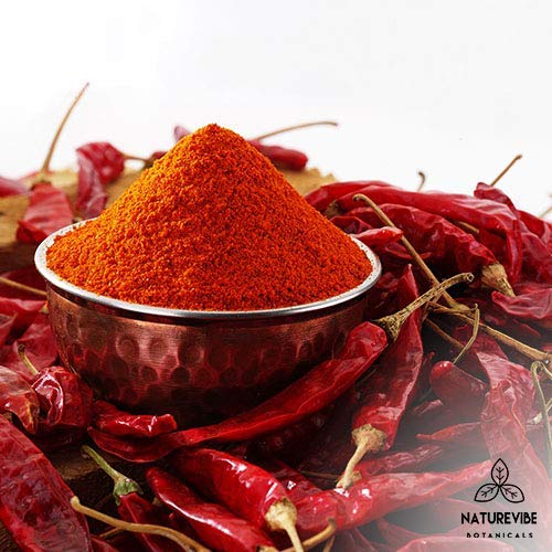 NATUREVIBE BOTANICALS ORGANIC RED CHILLI POWDER,4.97 OUNCES | CAPSICUM ANNUUM | NON GMO & GLUTEN FREE | ADDS FLAVOR AND SPICE…
