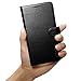 Spigen Wallet S Galaxy Note 5 Case with Foldable Cover and Kickstand Feature for Galaxy Note 5 2015 - Black