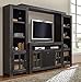Signature Design by Ashley Gavelston Rustic TV Stand with Fireplace Option, Fits TVs up to 58