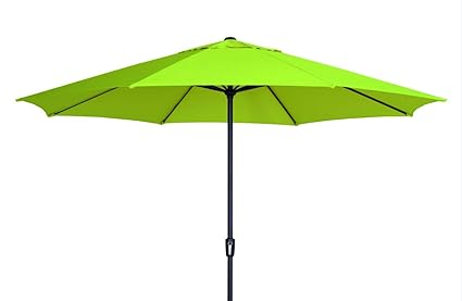 Madison XXL Sonnenschirm Sumatra 400 Apple Green, mit UV-Schutz 40 Plus