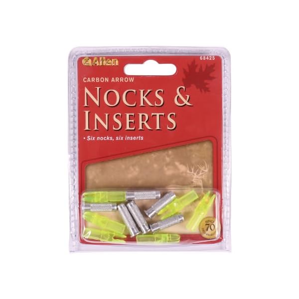 Allen Company Allen Gold Tip Carbon Express Nocks and Inserts for