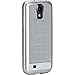 Case-Mate Carbon Fiber Argento Case for Samsung Galaxy S4 - Retail Packaging - Silver