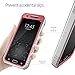 Poetic Revolution Galaxy J3 Emerge Rugged Case Cover Heavy Duty and Built-in Screen Protector for Samsung Galaxy J3 (2017) / J3 Prime/Amp Prime 2/ Express Prime 2 Pink/Gray