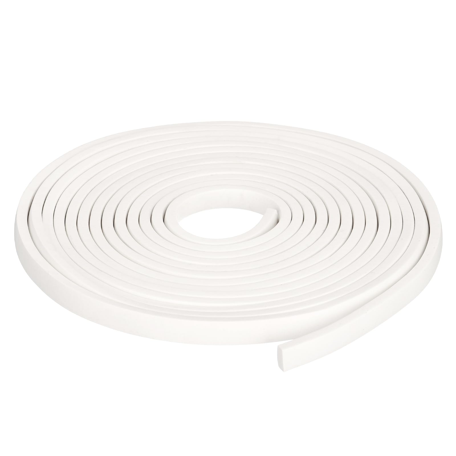uxcell Silicone Foam Seal Strip, 0.2" x 0.4" x 16.4
