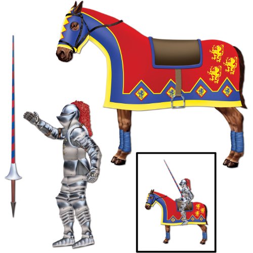 Jointed Jouster (horse & lance cutouts included) (3/Pkg)