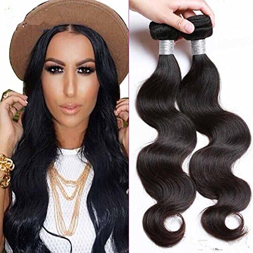 Hismile Hair Body Wave Hair Weft Natural Color Hair Bundles Remy Hair Brazilian Hair Virgin Hair Extensions Unprocessed Virgin Hair Weft Brazilian Human Hair 18"20"22"