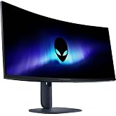 Monitor Gamer Curvo Alienware 34 WQHD (3440 x 1440), 180 Hz, AW3425DWM | Painel VA, VESA DisplayHDR 400, Tempo de Resposta de