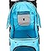 Livebest Folding Pet Stroller Elite Jogger Kitten Puppy Easy Walk Dog Cat Small Animals Travel Carrier with 360 Rotating Front Wheelthumb 2
