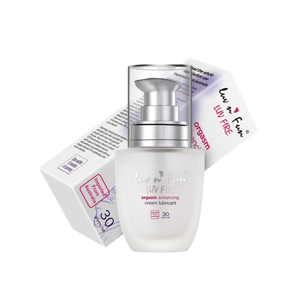 Lubricant water based LuvnFun Personal Organic Sensitive Hypoallergenic Lasting Lube for woman, 1.06 Ounce Bottle