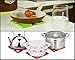 MelonBoat Expandable Silicone & Metal Trivet Mat, Hot Pot Holder Pads, 6.3