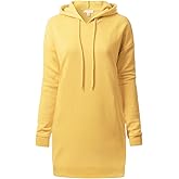Design by Olivia Women's Casual Oversized Fleece Hoodie Sweatshirts Loose Pullover Tunic Fall Outfits S~3X