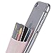 Sincase Ultra Thin Stick-on Lycra Credit Card Holder Sticker Self Adhesive Cell Phone Wallet for Back of iPhone, Samsung, Most Smartphones & Cases, Rose Gold