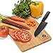 Home Organics 3-Piece, Non-Slip Premium Moso Bamboo Cutting Board Set, For Food Prep, Meat, Vegetables, Bread, Crackers & Cheese