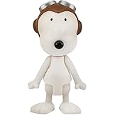 Super7 Peanuts Snoopy Flying Ace 3.75 in Reaction Figure