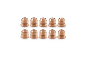 VCFDZCFD 10pcs Plasma Cutting Consumable Tip 125A Nozzle 220975 Fit 125 Series Torch