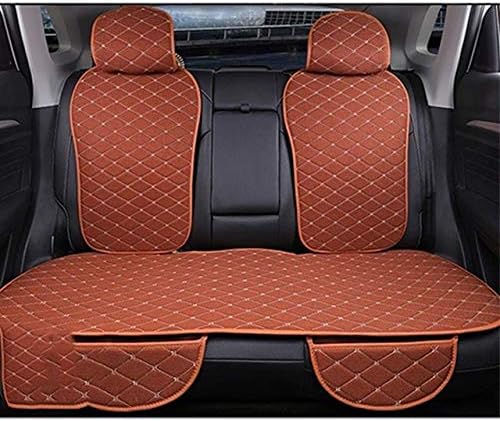 新素材新作 背もたれフォーシーズンズインテリアオート座椅子カーペットマットパッドで カーシートカバーcushion1リアカーシート カバーユニバーサル亜麻カーバックシートクッション カーパーツ Color 車 バイク Name ベビー マタニティ Red B08hd8q1lc カーパーツ