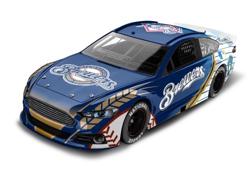 Milwaukee Brewers Major League Baseball Hardtop Diecast Car, 1:64 Scale