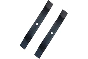 Apeixoto 2PCS 3-N-1 Blades Fit for 42 inch Lawn Mower Blades Compatible with 102 125 135 D100 D105 D120 D130 LA100 LA105 LA11