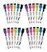 Board Dudes SRX Magnetic Dry Erase Markers, Assorted Colors, 24-Pack