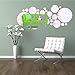 Ikevan 1 Set 27 pcs Acrylic Art Modern 3D Mirror Round Wall Stickers DIY Home Wall Room Decals Decor Sofa TV Setting Wall Removable Wall Stickers
