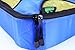 Wawaron Best Travel Packing Accessory to Organize Your Luggage/Carry On,4 Travel Cubes with Laundry Bag Blue