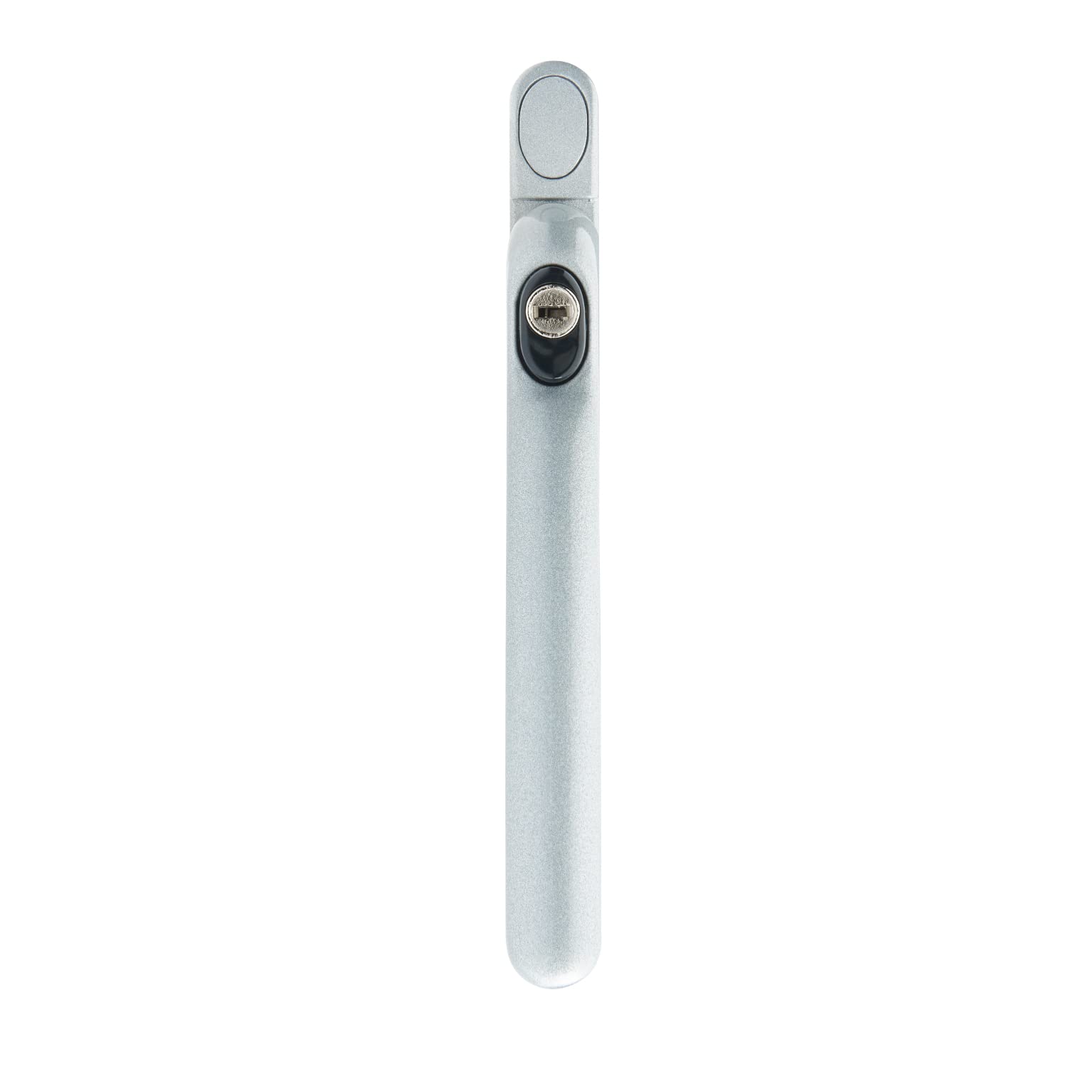 Fab & Fix - UPVC Inline Universal Lockable Window Espag Handle | for Use on PVC, Aluminium & Timber Windows (Silver)