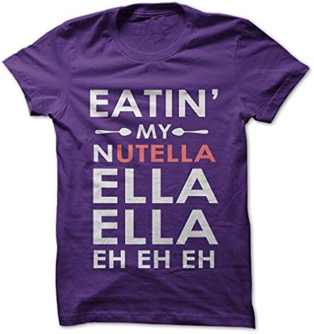 Gnarly Tees Men's Nutella T-Shirt 5XL Purple