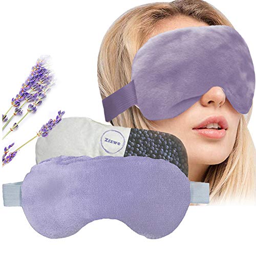 Sleep Eye Mask for Dry Eyes, Eye Compress, Microwave Activated