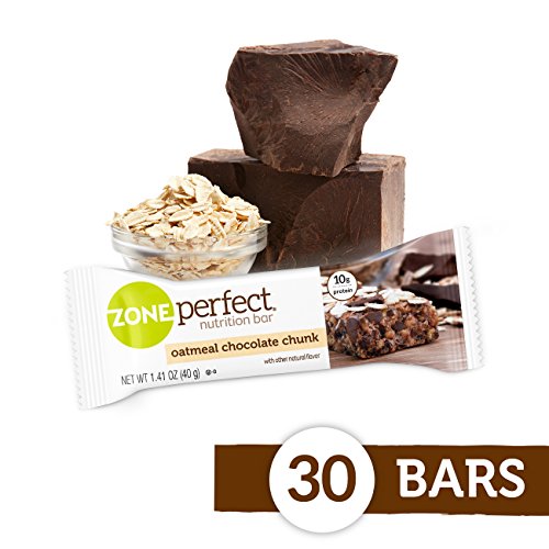 zone perfect oatmeal chocolate chunk nutrition