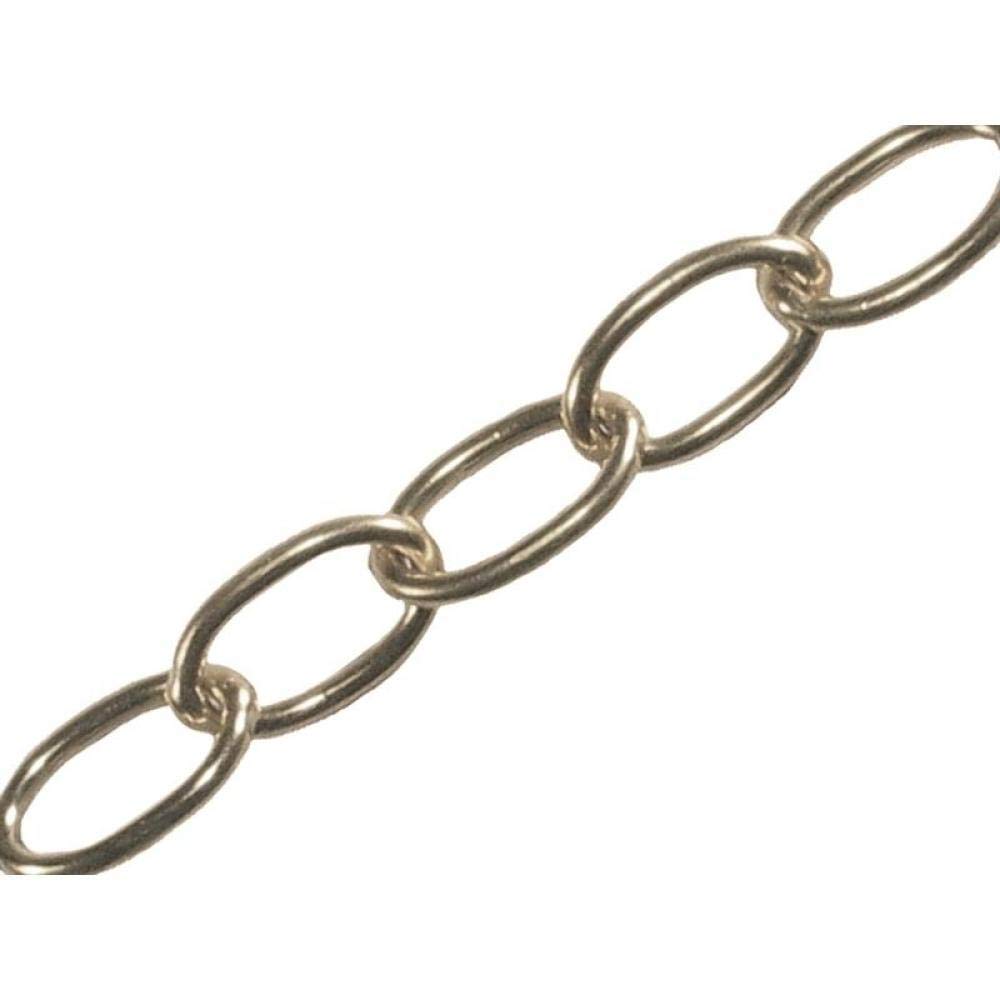 Faithfull 1.8mm 10m Chrome Oval Chain
