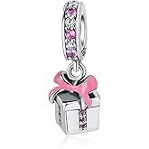 PANPOKI Christmas Santa Hat Snowflakes 925 Sterling Silver Charms for Bracelets and Necklace Christmas Socks Bell Dangle Pendants Bead Jewelry Present for Women Family Friends