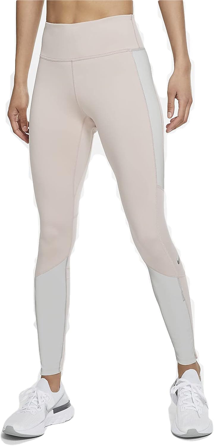 Amazon.com: Nike Epic Luxe Run Division Flash Women's Mid-Rise Running Leggings Stone Mauve 