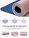 Yoga Mat Fitness Mat Specifications 72” x 26” Thickness 1/4-Inch Eco Friendly Material SGS Certified Ingredients TPE Extra Large Non-Slip Exercise Mat with Carry Strap and Carry Bag (Light Pink)thumb 2