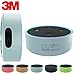 Silicone Case for Amazon Echo Dot with 3M Wall Mount Pad [No Drills] by Cuvr (Grey)