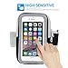 Badalink iPhone 6 Armband iPhone 6S Sports Armband Running Armband Cell Phone Holder for Running Arm Band Case Strap Workout for iPhone 6 6S iPod Touch (Black)
