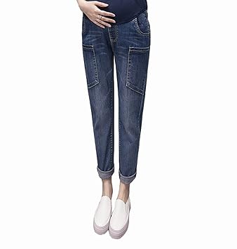 Amazon Spinas スピナス マタニティ レディース アンクル 9分丈