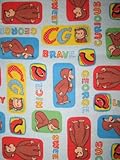 Fitted Crib / Toddler Sheets - Curious George
