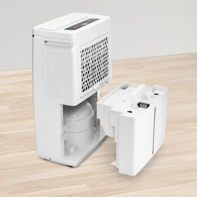 Wellness Dry 4000 Luftentfeuchter 16L/24h, Leise 43 dB, Feuchtigkeitssensor, Wäschetrocknungsfunktion und Luftreinigung, 5L Tank, 24h Timer, Bis zu 30 m², Automatische Abschaltung