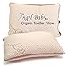 Angel Baby ORGANIC Toddler Pillow - TOXIN FREE that Keep Kids COOL, Full Neck Support - USA/Oeko-Tex Certified Cotton Cover, Machine Washable, Hypoallergenic 13x18 (case sold separately)