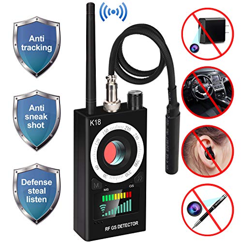 Anti Spy RF Detector, uniwood Wireless Bug Detector Signal, Hidden