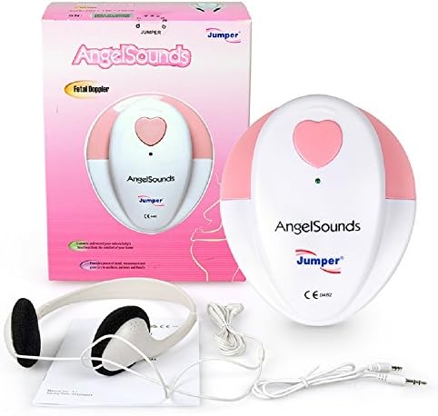 Baby Smart Sounds Heartbeat Monitor + FREE GEL – Listens To The Sounds Of Your Unborn Baby – Perfect For A Pregnant Mum – Perfect Baby Shower Gift – Peace Of Mind During Pregnancy - Fetal Doppler