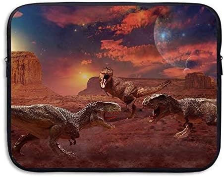 Khom Laptop Sleeve Bag- Dinosaur Cover Slim Laptop Sleeves Print Notebook Portable Bag