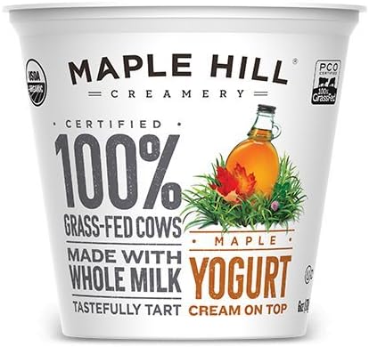 Maple Hill Organic Creamery (Grass-Fed Organic Yogurt, Maple)